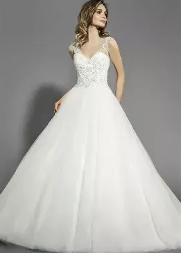 Robe de mariage, lavage normal